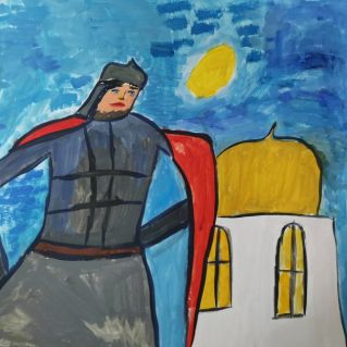 Портрет ко Дню памяти А. Невского