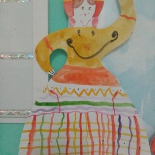 Дымковская барыня