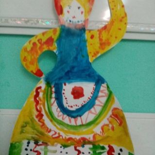 Дымковская барыня