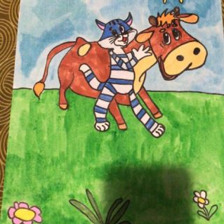 Лето в Простоквашино.