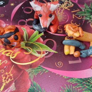 Тигр, лиса, лев.