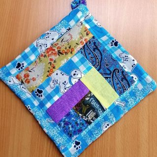 Лоскутная прихватка