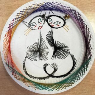 Панно "Сладкая парочка"