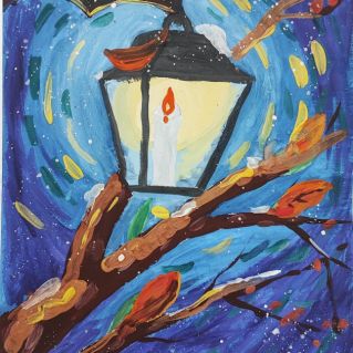 Осенний фонарь