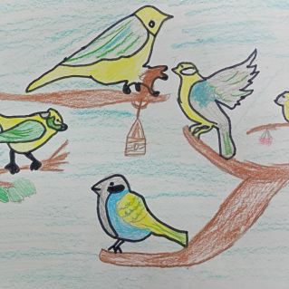 "Стайка синичек"