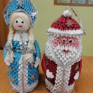 Дед Мороз и Снегурочка