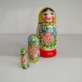Цветочные матрешки