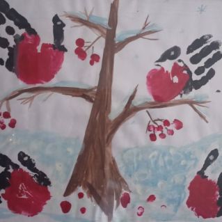 "Снегири на ветках"