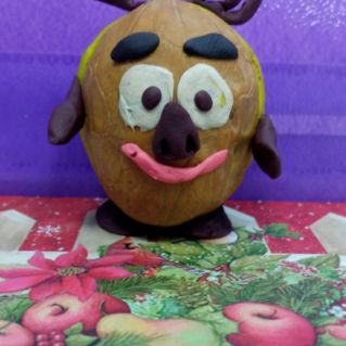 Поделка "Лосяш"