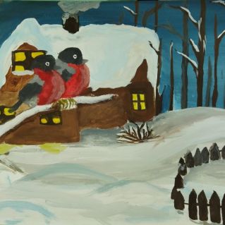 Деревенский пейзаж