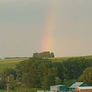 Радуга над селом