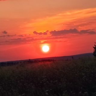 Огненный закат