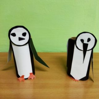 Два друга пингвина