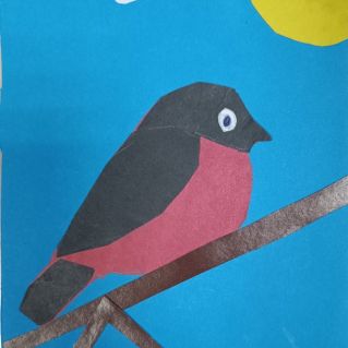 Снегирь - символ зимы