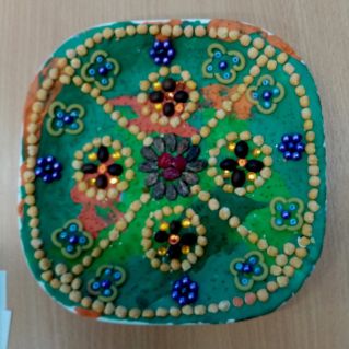 "Декоративная тарелочка"