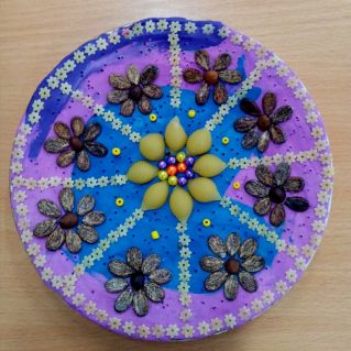 "Декоративная тарелочка"