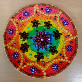 "Декоративная тарелочка"