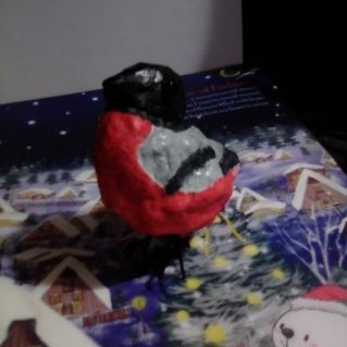 поделка "Снегирь"