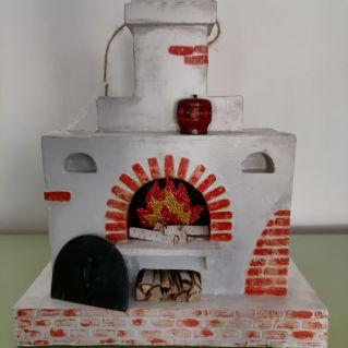 поделка "Волшебная печка" к сказке "По щучьему велению"
