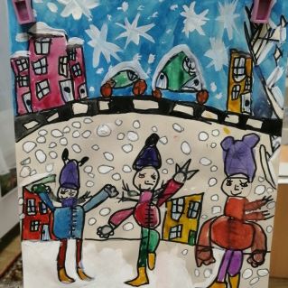 "Зима в городе"