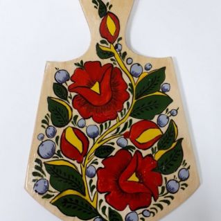 Разделочная доска "Полхов-майданская роспись"