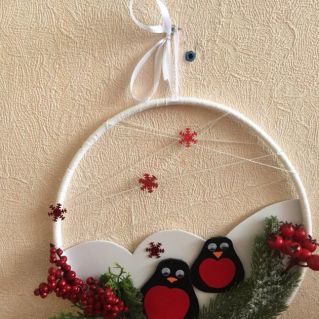 "Снегири-яркие символы зимы"