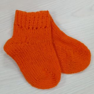 "Носочки". Машинное вязание