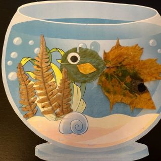 Коллективная работа "Рыбка в аквариуме"