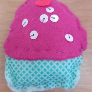 Малиновый кекс