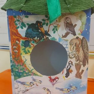 Покормите птиц зимой