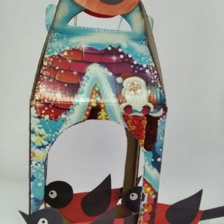 "Зимний домик снегиря"