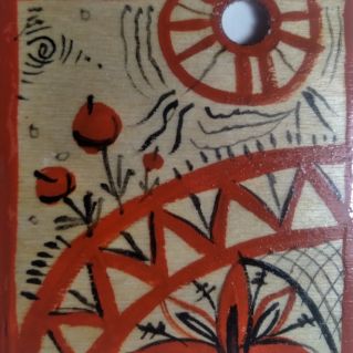 "Мезенская роспись"