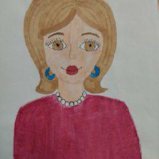 Портрет Любимой мамы