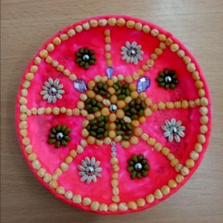 "Декоративная тарелочка"