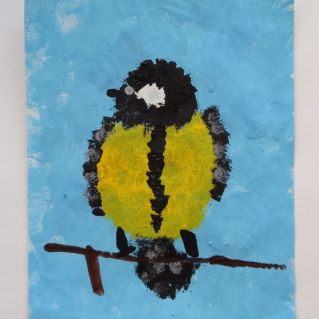 "Желтопузая синичка"