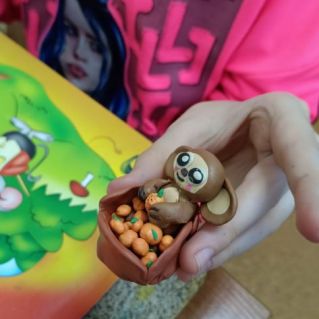 Чебурашка и мандарины