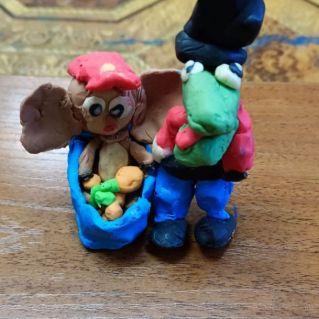 Чебурашка и Гена