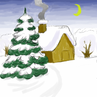 Зимний пейзаж