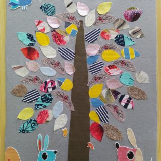 "Осеннее дерево."