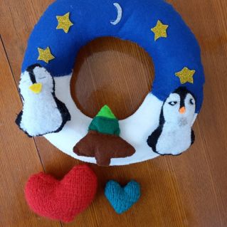 "Зимнее панно"