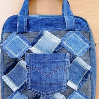 Джинсовая сумка
