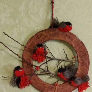 Чудо наши снегири, птички утренней зари!