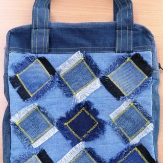 Джинсовая сумка