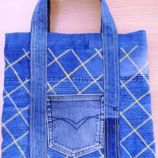 Джинсовая сумка