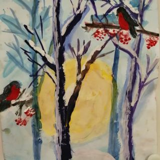 Зимний день