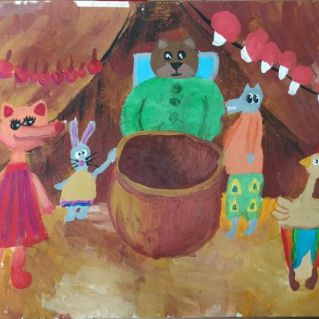 Башкирская сказка "Лиса-сирота"