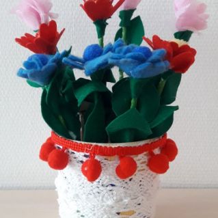 Букет "Весенние переливы"