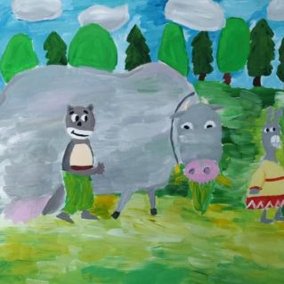 Башкирская сказка "Лиса-сирота"