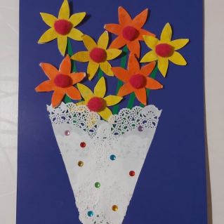 Открытка для мамы