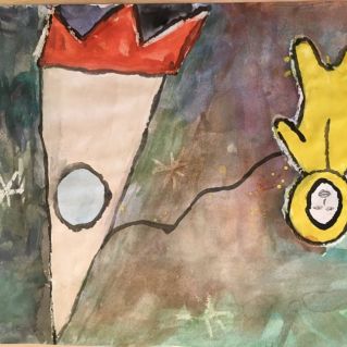 В открытом космосе